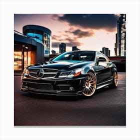 Mercedes Benz Clk 1 Canvas Print