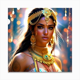 Exotic Beauty Artwork 233 Canvas Print