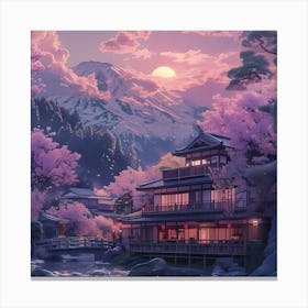 Cherry Blossoms 33 Canvas Print