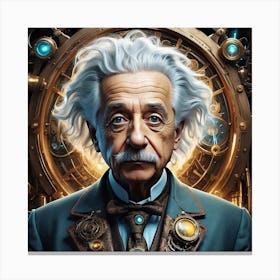 Albert Einstein Canvas Print