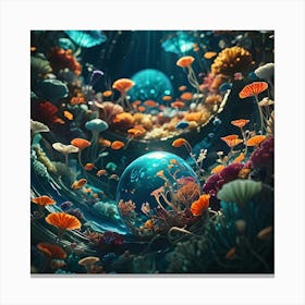 Depths Of The Imagination 15 Canvas Print