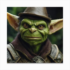 Yoda photo 4 Canvas Print