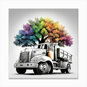 Truck Of Life Canvas Print