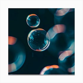 Soap Bubbles 2 Canvas Print