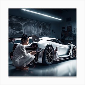 Mclaren Gt1 Canvas Print