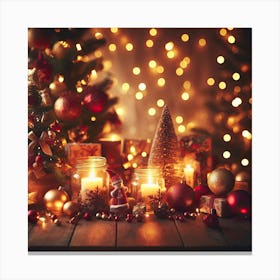 Christmas Background 1 Canvas Print