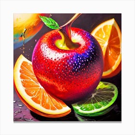 Apple And Oranges Canvas Print