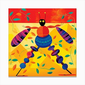 Mr Bug Canvas Print