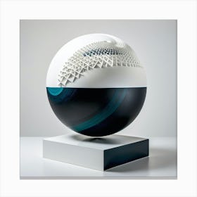 Sphere Of Light 11 Canvas Print
