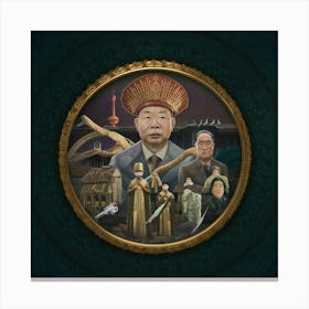 The Emperor S New Crown Canvas Print