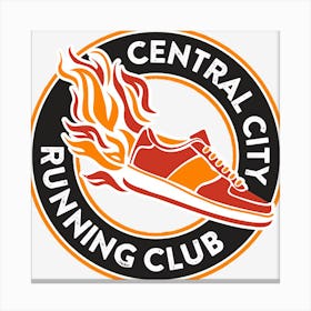 Central City Running Club Canvas Print