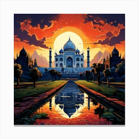 Taj Mahal 1 Canvas Print