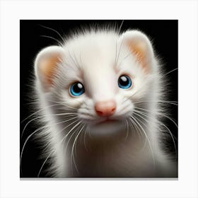 Ferret 6 Canvas Print