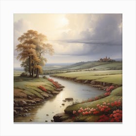 'Riverside' Canvas Print