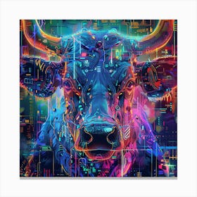 Bull Canvas Print 1 Canvas Print