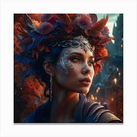 Nature's Enchantress Canvas Print