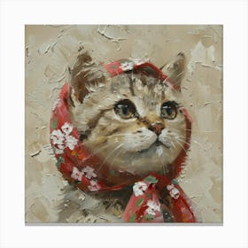 Russian Tabby Canvas Print