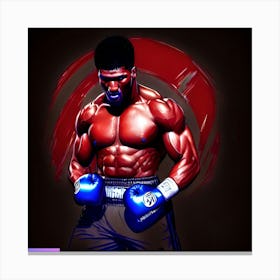 Anthony Joshua Canvas Print