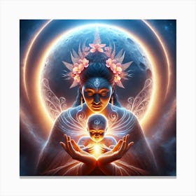 Artiphoria Maori Goddess Of Mot (4) Canvas Print