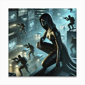 High Commander Selene Stealth And Espionage Canvas Print