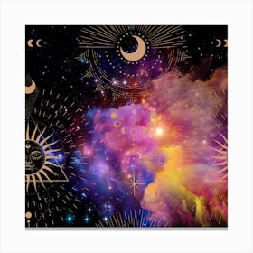 Galaxy Art Print 5 Canvas Print