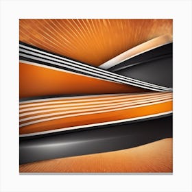 Abstract Orange Background Canvas Print