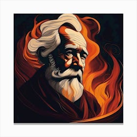 The Father of Fire Canvas Print