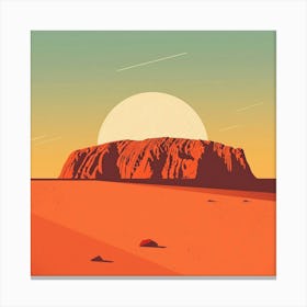 Uluru 8 Canvas Print