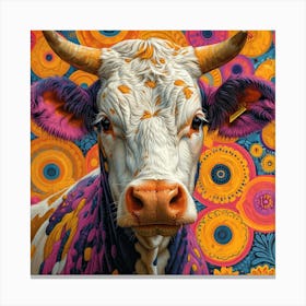 Cow Painting Canvas Print