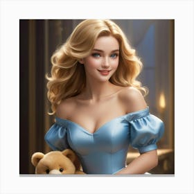 Cinderella 187 Canvas Print