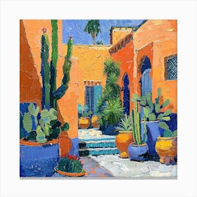 Cactus Garden Canvas Print