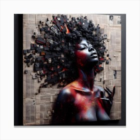 Afrofuturism 11 Canvas Print