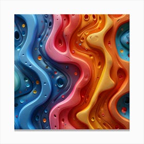 Abstract Abstract Art 2 Canvas Print