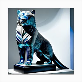 Blue Tiger 1 Canvas Print