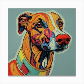 Greyhound 2 Canvas Print