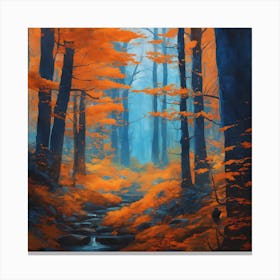 Autumn Forest 23 Canvas Print