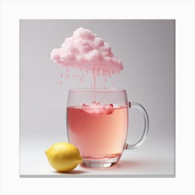 Té De Lluvia Canvas Print