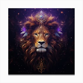 Mystic Lion Canvas Print