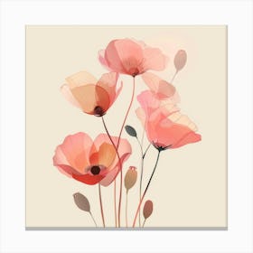 Poppies 61 Canvas Print