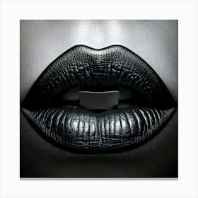 Firefly Bold And Mysterious Sealed Black Lips Of Silence 60828 (2) Canvas Print