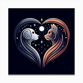 Heart Of Love 4 Canvas Print