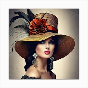 Victorian Hat 3 Canvas Print