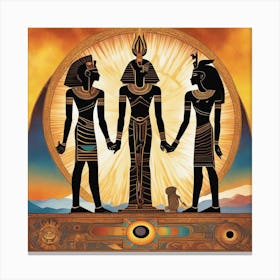 Divine Cosmic Family 222 Canvas Print