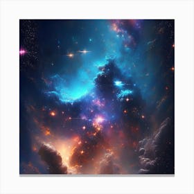 Space Nebula 1 Canvas Print