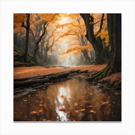 Autumn Forest 1 Canvas Print