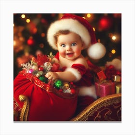 Santa Baby 2 Canvas Print