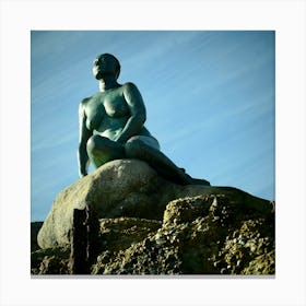 Folkestone Mermaid, Kent Canvas Print