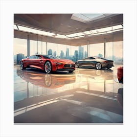 Maserati Concept Canvas Print