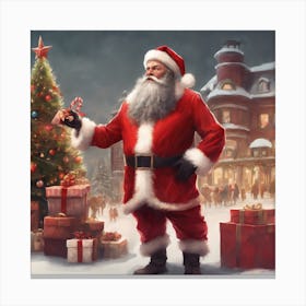 Santa Claus Canvas Print