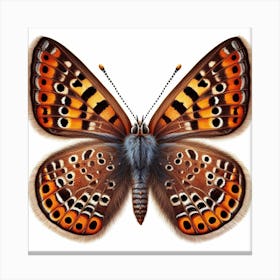 Butterfly of Heteropterys morpheus 1 Canvas Print